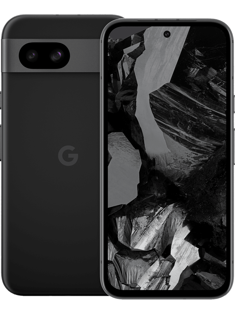 google pixel 8a dual sim 128 gb obsidian vorderseite
