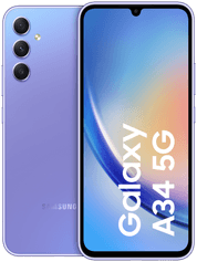 12 i  günstig Kaufen-Samsung Galaxy A34 5G 128 GB Awesome Violet. Samsung Galaxy A34 5G 128 GB Awesome Violet . 6,6 Zoll Super AMOLED Display 120 hz,48 Megapixel Weitwinkelkamera