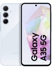 50 MS günstig Kaufen-Samsung Galaxy A35 5G 128 GB Awesome Iceblue. Samsung Galaxy A35 5G 128 GB Awesome Iceblue . 6,6 Zoll Super AMOLED Display (volles Rechteck) Adaptiv 120 Hz,50 Megapixel Weitwinkel-/, 8 Megapixel Ultra-Weitwinkel-/, 5 Megapixel Teleobjektiv-/ Kamera