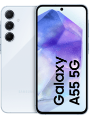 LED Display günstig Kaufen-Samsung Galaxy A55 5G 128 GB Awesome Iceblue. Samsung Galaxy A55 5G 128 GB Awesome Iceblue . 6,6 Zoll Super AMOLED Display (volles Rechteck) Adaptiv 120 Hz,50 Megapixel Weitwinkel-/, 12 Megapixel Ultra-Weitwinkel-/, 5 Megapixel Teleobjektiv-/ Kamera