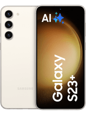 GA 5 günstig Kaufen-Samsung Galaxy S23+ 256 GB 5G Cream. Samsung Galaxy S23+ 256 GB 5G Cream . Verfügbar ab 17.02., jetzt vorbestellen!,6,6 Zoll (16,65 cm Diagonale) Infinity-O Dynamic AMOLED-Display