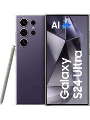 IN ONE günstig Kaufen-Samsung Galaxy S24 Ultra 256 GB Titanium Violet Trade-In. Samsung Galaxy S24 Ultra 256 GB Titanium Violet Trade-In . 6,8 Zoll (volles Rechteck) Dynamic AMOLED-Display (Adaptiv 120hz),5.000 mAh Li-Ionen Akku