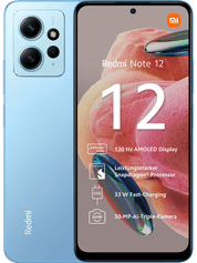 XIAOMI 12 günstig Kaufen-Xiaomi Redmi Note 12 128 GB Blue. Xiaomi Redmi Note 12 128 GB Blue . 6,67 Zoll 120 Hz AMOLED-Display,50 Megapixel AI-Triple-Kamera