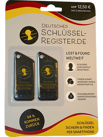 Schlüsselregister (2er-Pack) Deutsches kaufen