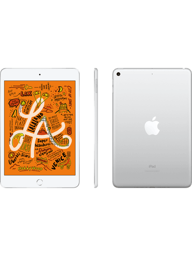 Apple iPad mini Wi-Fi (2019) 64GB Silber Rückseite