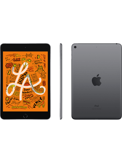 Apple iPad mini Wi-Fi+Cell (2019) 64GB Space Grau Rückseite