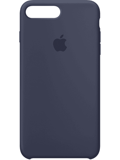 Apple Silikon Case für iPhone 7 Plus Blau
