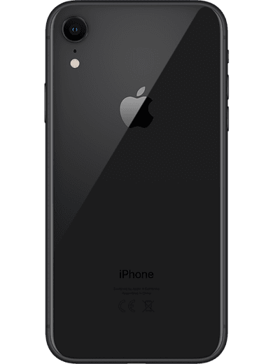Apple iPhone XR 64GB schwarz Linke Seite