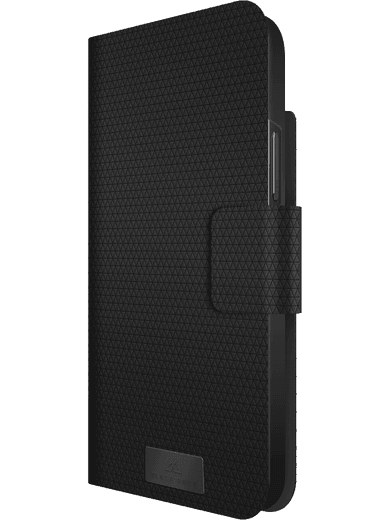 BlackRock Wallet 2in1 iPhon 12/12Pro (schwarz) Rückseite