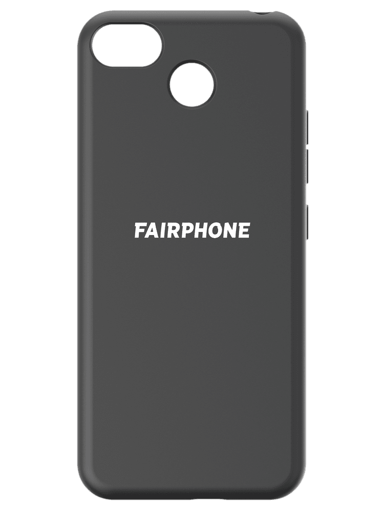 fairphone 3 3 plus schutzhuelle schwarz vorderseite