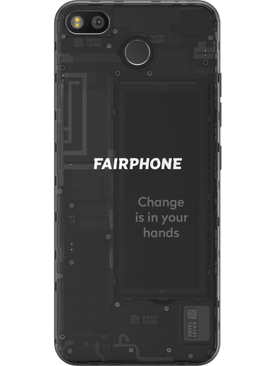 Fairphone 3 64GB black Linke Seite
