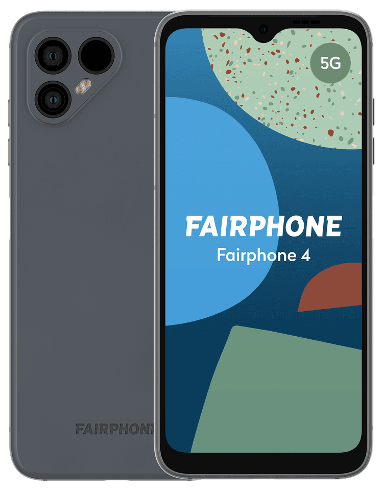 fairphone 4 128gb grau vorderseite
