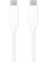 freenet Basics Kabel USB-C auf USB-C Kabel (1m, weiß)