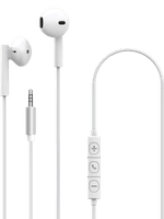 freenet Basics - Kopfhörer kabelgebunden mit Fernbedienung 3,5mm