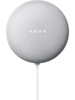 Google Nest Mini Kreide (2. Generation) Vorderseite