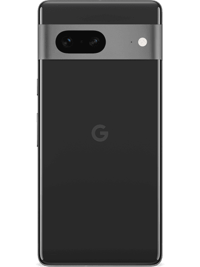 Google Pixel 7 128 GB Obsidian Rückseite