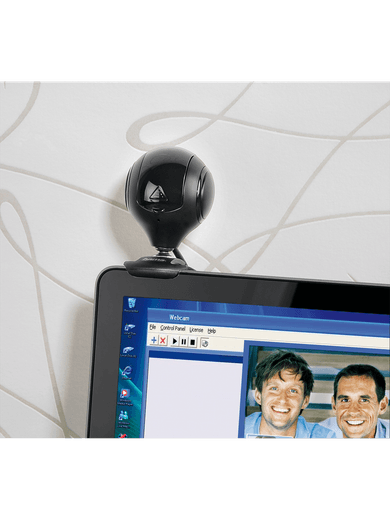 Hama HD-Webcam Spy Protect (schwarz) Rückseite