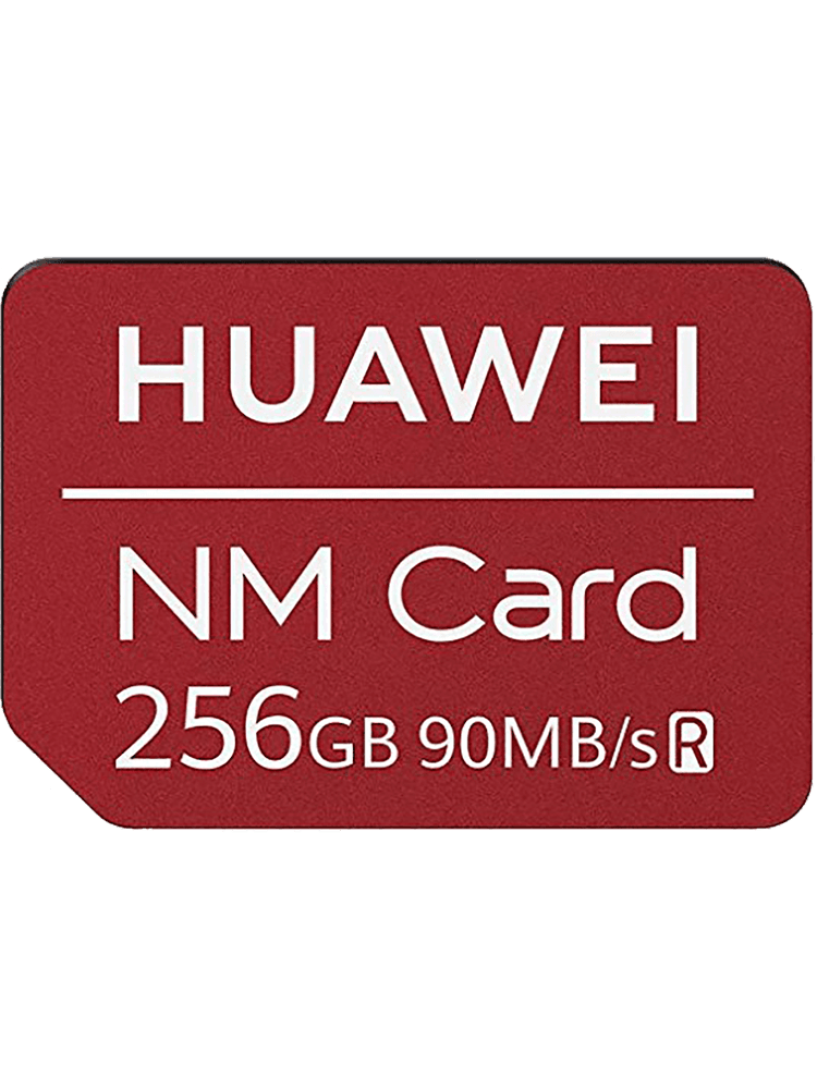 huawei nano memorycard nm card mit 256gb vorderseite