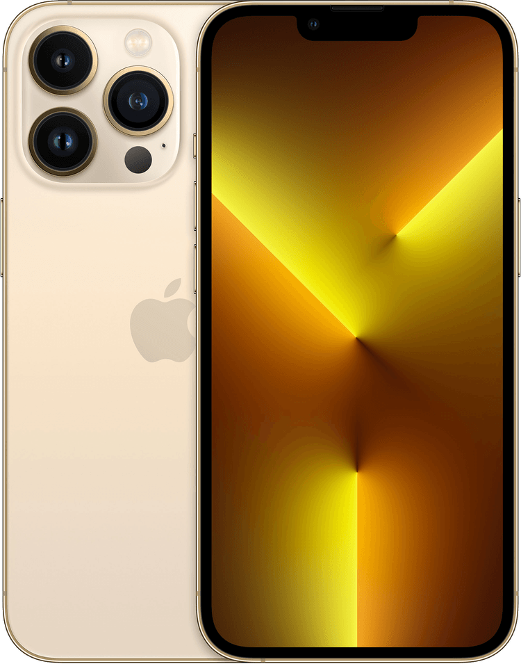 iphone 13 pro 1tb gold vorderseite