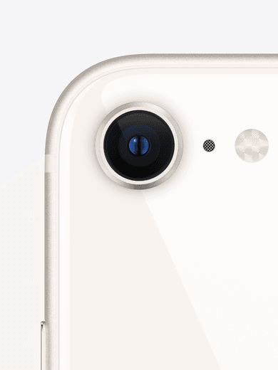 iPhone SE 3rd generation 64GB Polarstern Rückseite