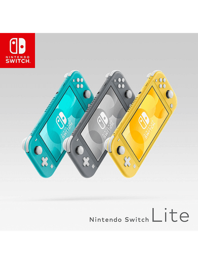 Nintendo Switch Lite gelb Linke Seite