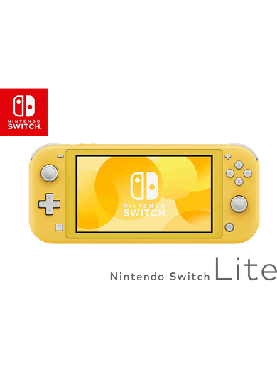 Nintendo Switch Lite gelb Rückseite