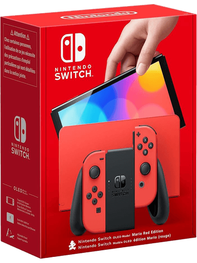 Nintendo Switch – OLED-Modell Mario-Edition (rot)