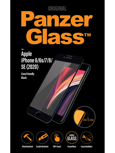 PanzerGlass Case Friendly für iPhone SE (2020) und iPhone 6/6s/7/8 Rückseite