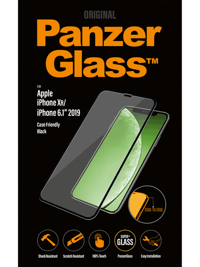 PanzerGlass Case Friendly iPhone 11/XR (transparent) Linke Seite