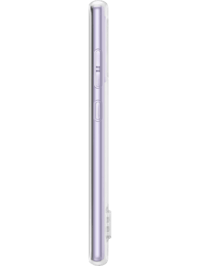 Samsung EF-JA525 Clear Standing Cover Galaxy A52 (transparent) Linke Seite