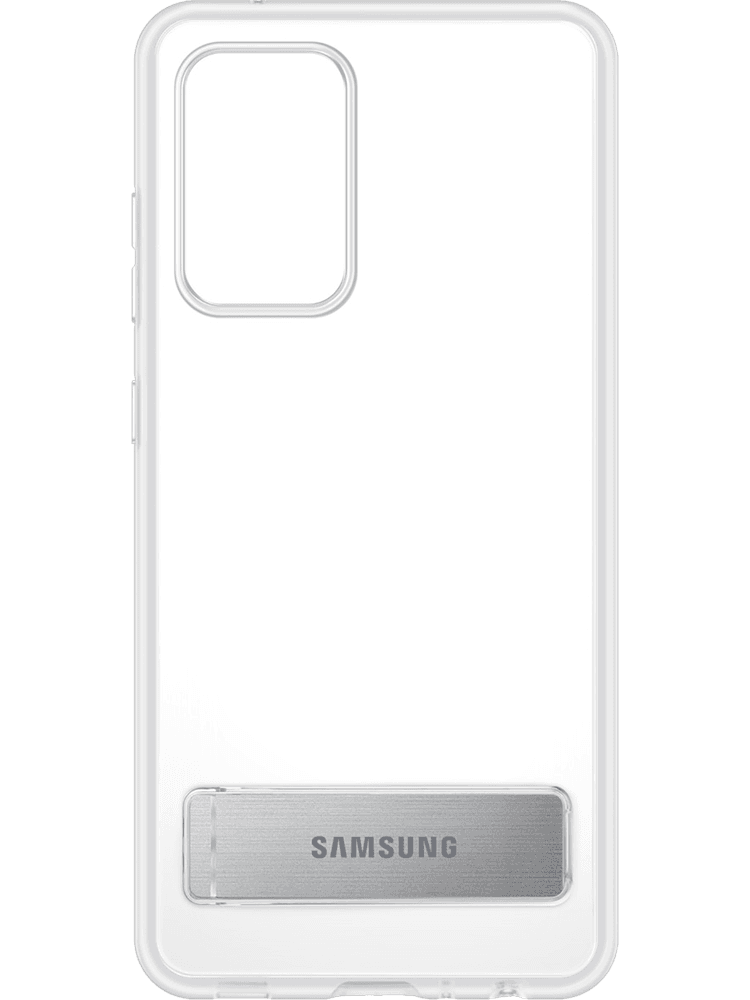 samsung ef ja525 clear standing cover galaxy a52 transparent vorderseite