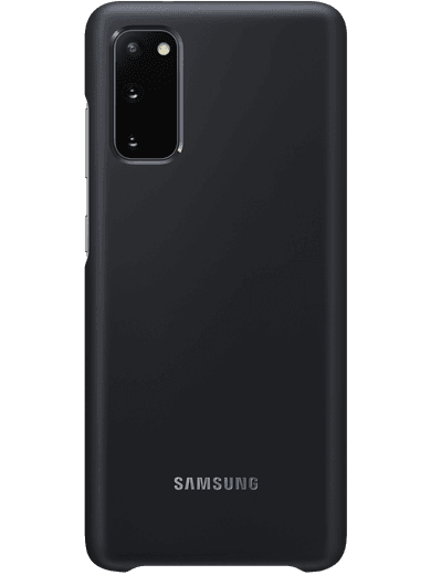 Samsung EF-KG980 LED-Cover Samsung Galaxy S20 (schwarz) Rückseite