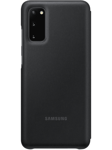 Samsung EF-NG980 LED-View-Cover Samsung Galaxy S20 (schwarz) Rückseite