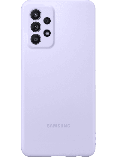 Samsung EF-PA525 Silicone Cover Galaxy A52 (lila) Zusatzbild 2