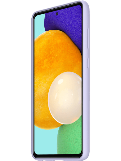 Samsung EF-PA725 Silicone Cover Galaxy A72 (lila) Rechte Seite