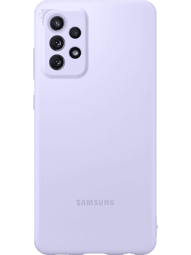 Samsung EF-PA725 Silicone Cover Galaxy A72 (lila) Zusatzbild 2