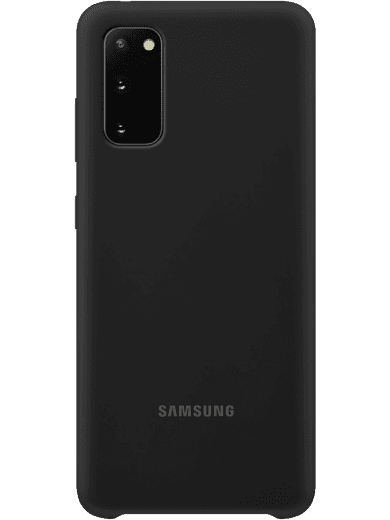 Samsung EF-PG980 Silicone-Cover Samsung Galaxy S20 (schwarz)