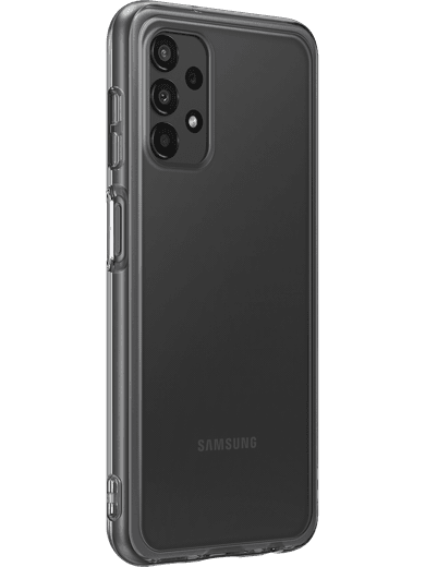Samsung EF-QA135 Soft Clear Cover Galaxy A13 (schwarz)