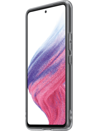 Samsung EF-QA536 Soft Clear Cover Galaxy A53 (schwarz)