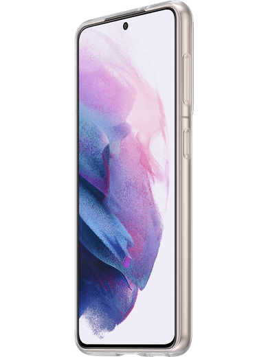Samsung EF-QG991 Clear Cover Galaxy S21 (transparent) Linke Seite