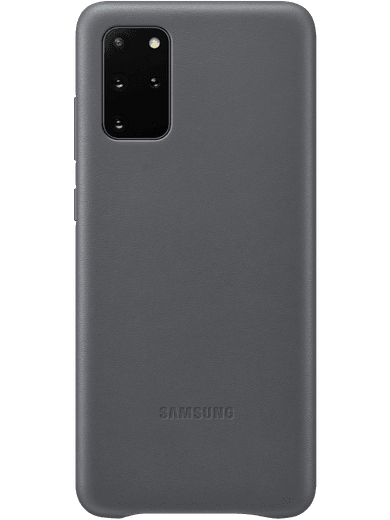 Samsung EF-VG985 Leather-Cover Samsung Galaxy S20+ (grau)