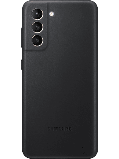 Samsung EF-VG991 Leather Cover Galaxy S21 (schwarz)
