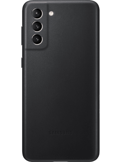 Samsung EF-VG996 Leather Cover Galaxy S21+ (schwarz)