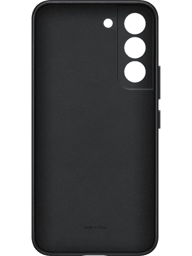 Samsung EF-VS901 Leather Cover Galaxy S22 (schwarz)