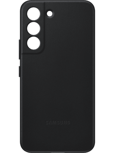 Samsung EF-VS901 Leather Cover Galaxy S22 (schwarz)