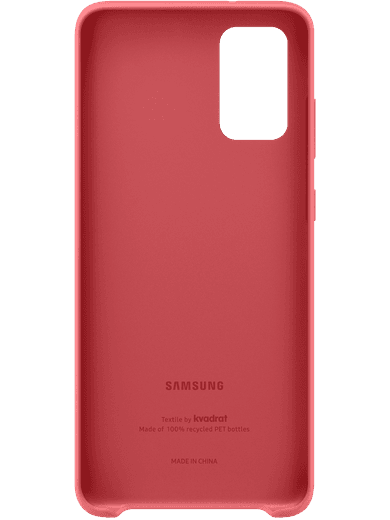 Samsung EF-XG985 Kvadrat-Cover Samsung Galaxy S20+ (rot) Rückseite