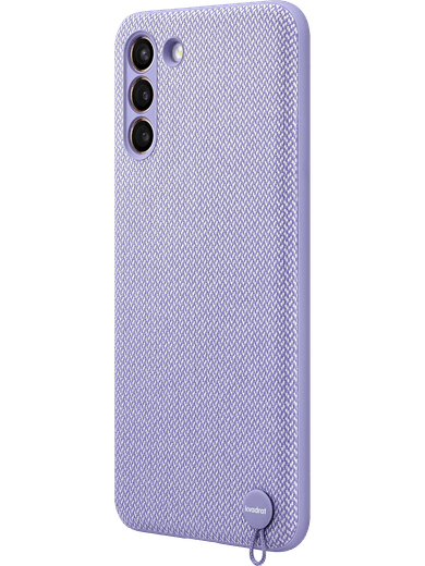 Samsung EF-XG996 Smart Kvadrat Cover Galaxy S21+ (lila) Linke Seite