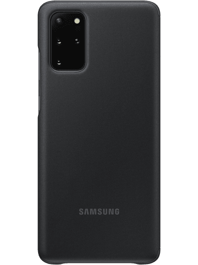 Samsung EF-ZG985 Clear-View Cover Samsung Galaxy S20+ (schwarz) Rückseite