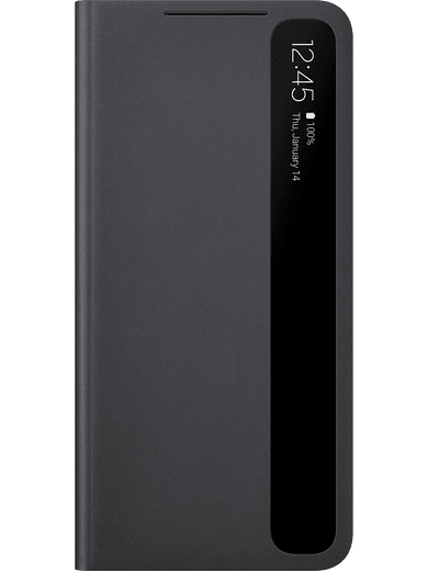 Samsung EF-ZG991 Smart Clear View Cover Galaxy S21 (schwarz) Zusatzbild 1
