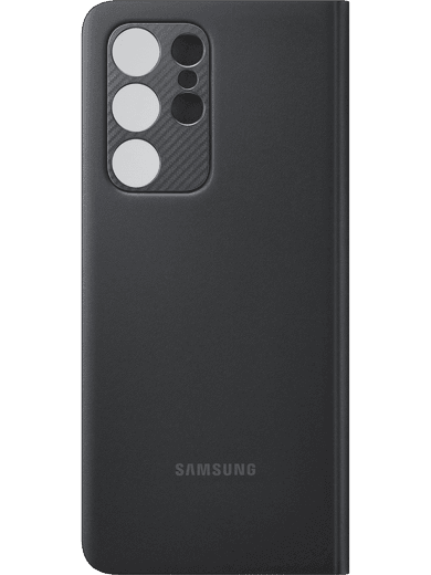 Samsung EF-ZG998 Smart Clear View Cover Galaxy S21 Ultra (schwarz) Zusatzbild 1